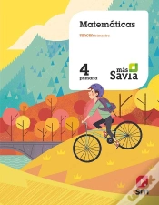 Capa do artigo Matemáticas. 4 Primaria. Más Savia