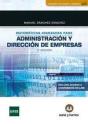 Matemáticas Avanzadas Para Administración Y Dirección De Empresas - Preview