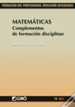 Capa do artigo Matemáticas. Complementos De Formación Disciplinar