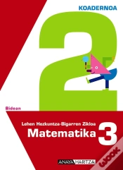 Capa do artigo Matematika 3. 2 Koadernoa.