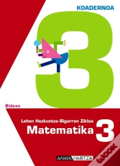 Capa do artigo Matematika 3. 3 Koadernoa.
