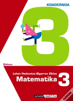 Capa do artigo Matematika 3. 3 Koadernoa.