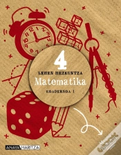 Capa do artigo Matematika 4ºEp Euskera Koadernoa 1 Operac.Mundo 23
