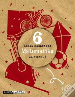 Capa do artigo Matematika 6ºEp Euskera Koadernoa 3 Operac.Mundo 23
