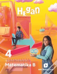 Matematika B. 4 Bigarren Hezkuntza. Hegan