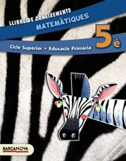 Capa do artigo Matemàtiques 5è Cs. Llibre De Coneixements (Ed. 2014)