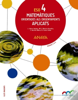 Capa do artigo Matemàtiques Orientades Als Ensenyaments Aplicats 4.