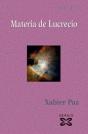 Materia De Lucrecio - Preview