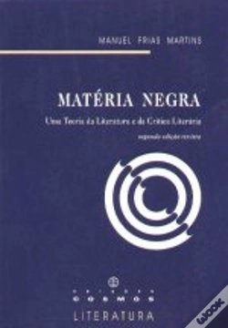 Capa do artigo Matéria Negra