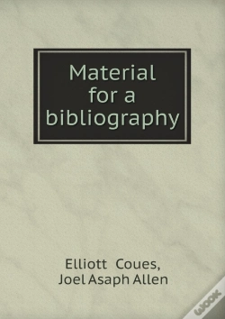 Capa do artigo Material For A Bibliography