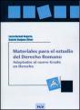 Materiales Para El Estudio Del Derecho Romano - Preview