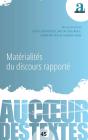 Matérialités Du Discours Rapporté - Preview