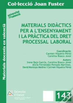 Capa do artigo Materials Didàctics Per A L'Ensenyament I La Pràctica Del Dret Processal Laboral