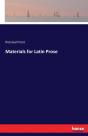 Materials For Latin Prose - Preview