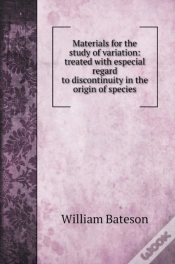 Capa do artigo Materials For The Study Of Variation