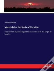 Capa do artigo Materials For The Study Of Variation