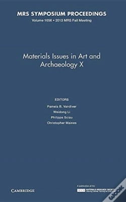 Capa do artigo Materials Issues In Art And Archaeology X: Volume 1656
