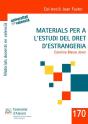 Materials Per A L'Estudi Del Dret D'Estrangeria - Preview