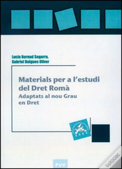 Capa do artigo Materials Per A L'Estudi Del Dret Romà