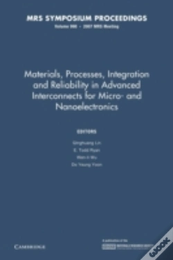 Capa do artigo Materials, Processes, Integration And Reliability In Advanced Interconnects For Micro- And Nanoelectronics: Volume 990