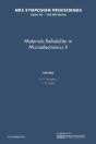 Materials Reliability In Microelectronics Ii: Volume 265 - Preview