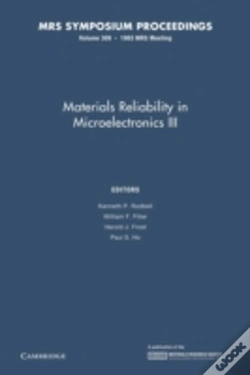 Capa do artigo Materials Reliability In Microelectronics Iii: Volume 309