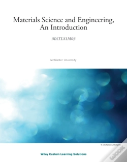 Capa do artigo Materials Science And Engineering: An Introduction, 10e E-Text For Mcmaster University (Wcs Can)