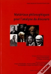 Matériaux Philosophiques Pour L'Analyse Du Discours