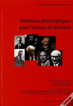 Capa do artigo Matériaux Philosophiques Pour L'Analyse Du Discours