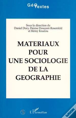 Capa do artigo Materiaux Pour Une Sociologie De La Geographie