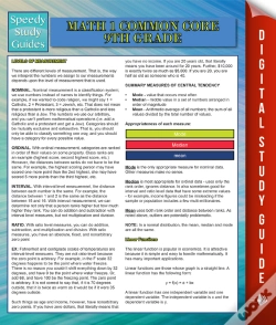 Capa do artigo Math 1 Common Core 9th Grade (Speedy Study Guides)