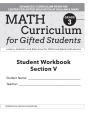 Math Curriculum For Gifted Students - Preview