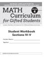 Math Curriculum For Gifted Students - Preview