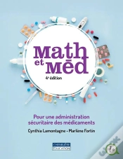 Capa do artigo Math Et Med : Pour Une Administration Sécuritaire Des Médicaments (4e Édition)