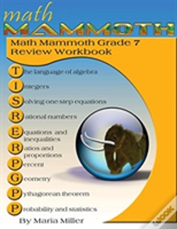 Capa do artigo Math Mammoth Grade 7 Review Workbook