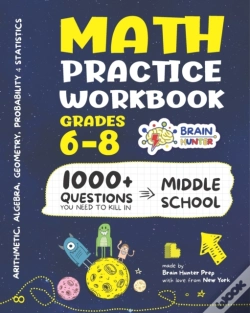 Capa do artigo Math Practice Workbook Grades 6-8: 1000+