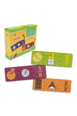 Capa do artigo Math Puzzles - Frações (6+)
