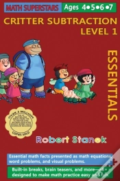 Capa do artigo Math Superstars Subtraction Level 1, Library Hardcover Edition
