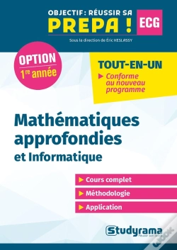 Capa do artigo Mathémathiques Approfondies : Informatique, 1re Année