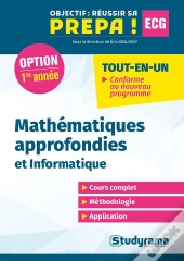 Mathémathiques Approfondies : Informatique, 1re Année