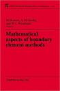 Mathematical Aspects Of Boundary Element Methods - Preview