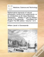 Capa do artigo Mathematical Elements Of Natural Philosophy, Confirm