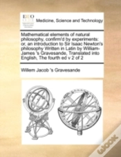 Capa do artigo Mathematical Elements Of Natural Philosophy, Confirm
