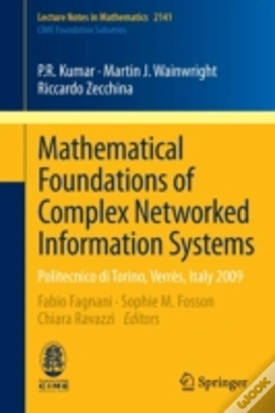 Capa do artigo Mathematical Foundations Of Complex Networked Information Systems