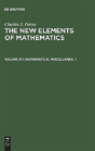 Mathematical Miscellanea. 1 - Preview