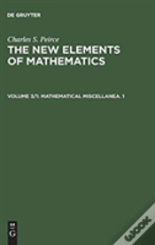 Capa do artigo Mathematical Miscellanea. 1