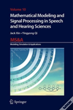 Capa do artigo Mathematical Modeling And Signal Processing In Speech And Hearing Sciences