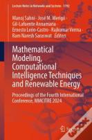 Mathematical Modeling, Computational Intelligence Techniques And Renewable Energy