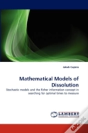 Capa do artigo Mathematical Models Of Dissolution