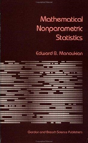 Mathematical Nonparametric Statistics - Preview